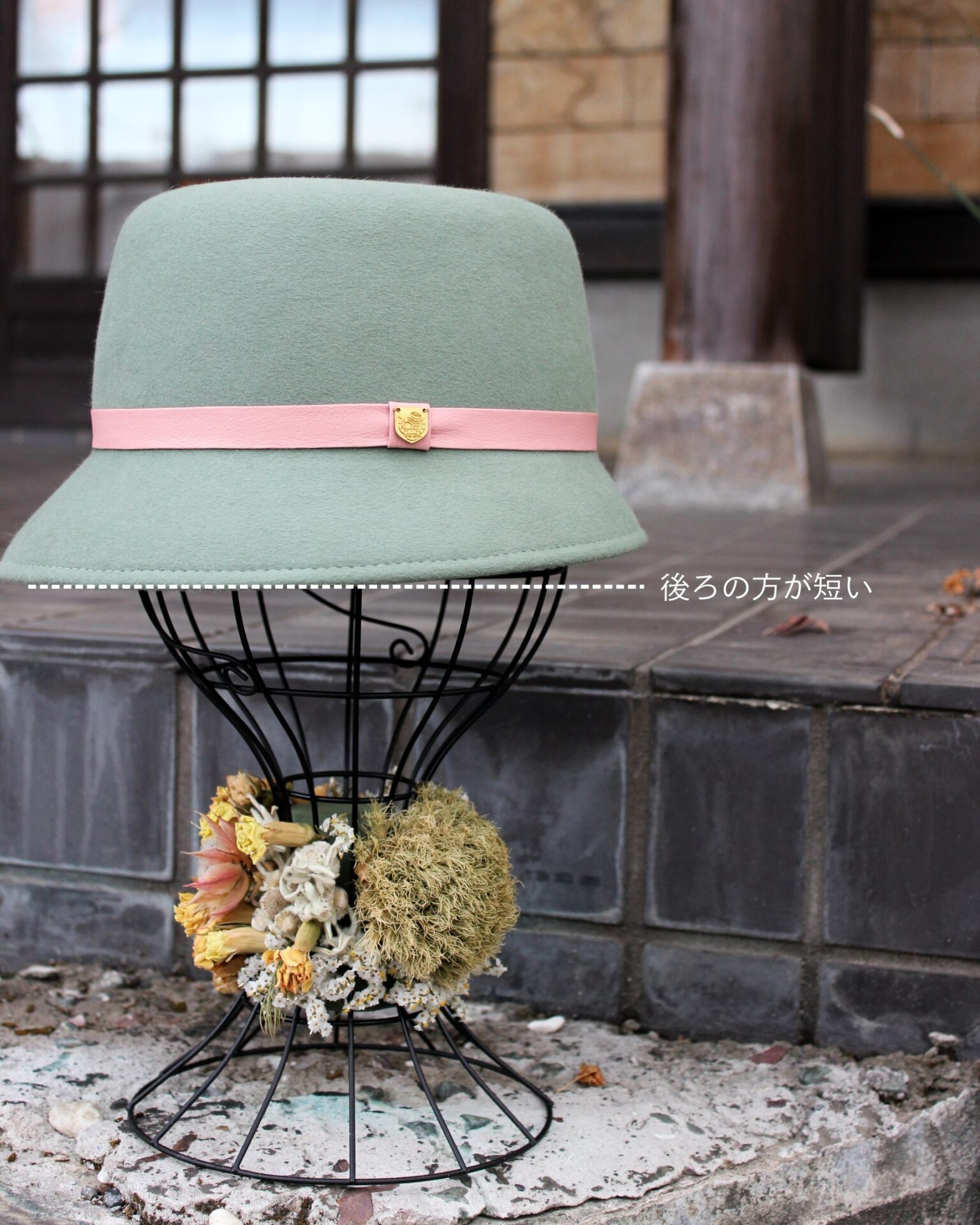 日本ファッション wabi sabi 水沼ハット - 帽子
